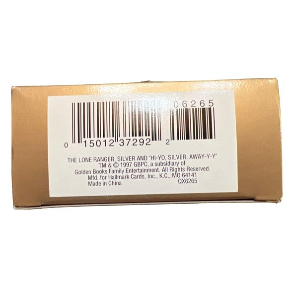 1997 Hallmark Keepsake Ornament The Lone Ranger Lunchbox - Picture 7 of 7